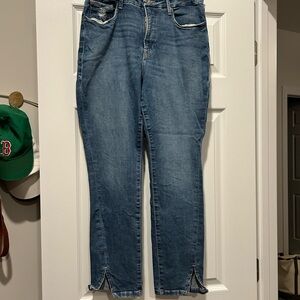 Good American Blue Ankle Jeans